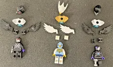 Lego Legends of Chima Minifigures Lot of 3 , Ewar, Razar, Rizzo