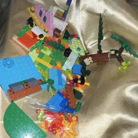 LEGO Bulk Mixed Lot Bricks Pieces Parts Plates Baseplates Plants Multicolor