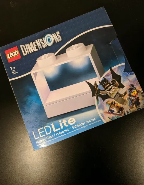 Lego Dimensions White LED Lite Light Display Case 