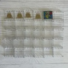 LEGO LOT 30 PCS TRANS CLEAR 1X4 WINDOW PANEL VARIETY PRINCESS BUILDING PIECES