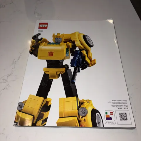 LEGO Transformers Bumblebee 10338 INSTRUCTION MANUAL ONLY