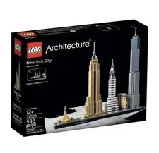 LEGO ARCHITECTURE: New York City (21028) New Sealed Building Set