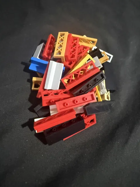 LOT OF LEGO FENCE PIECES Different Styles And Colors