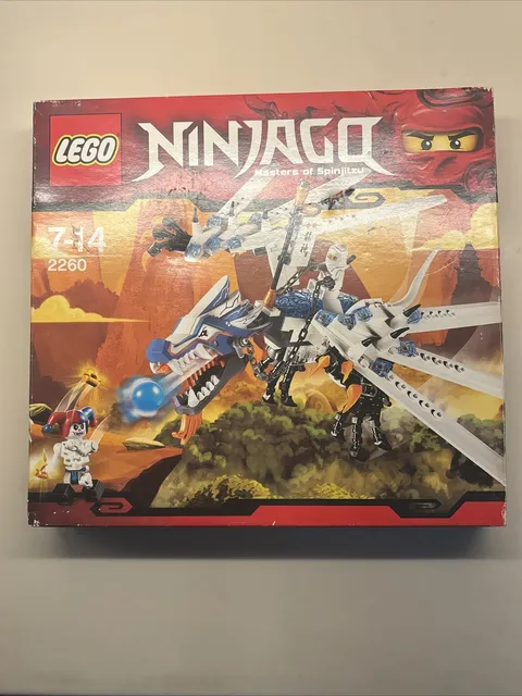 LEGO NINJAGO Ice Dragon Attack 2260 158pcs Ages 7-14 Zane DX Krazi Sealed