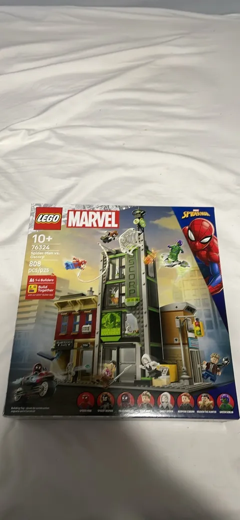 LEGO Marvel Spider-Man vs. Oscorp 76324 Building Set 808 pcs Box