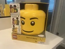 LEGO Sort & Store Mini Figure Head Storage Container 2012 KP001  Rare NIB