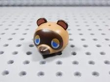 LEGO Animal Crossing Raccoon Head ONLY Minifig BG
