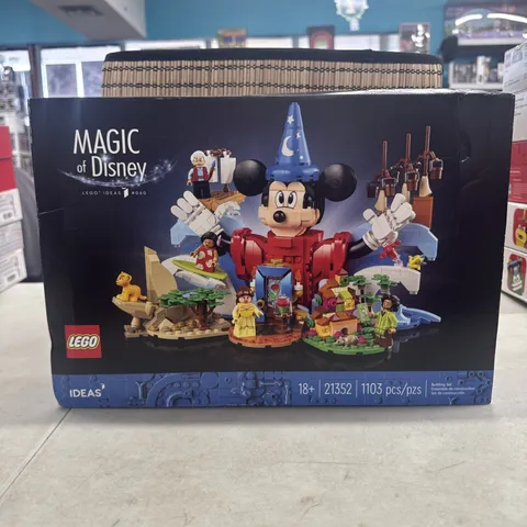 LEGO Ideas: Magic of Disney (21352) Sorcerer Mickey Sealed