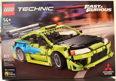 NEW - LEGO Technic Kit# 42229 - Fast & Furious Mitsubishi Eclipse - 827 Pcs