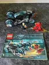LEGO Ultra Agents Infearno Interception 70162 Complete Set Instructions No Box