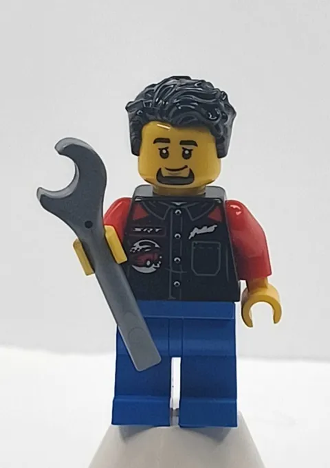 LEGO SPEED CHAMPIONS:2018 Dodge Challenger Driver Minifigure sc137