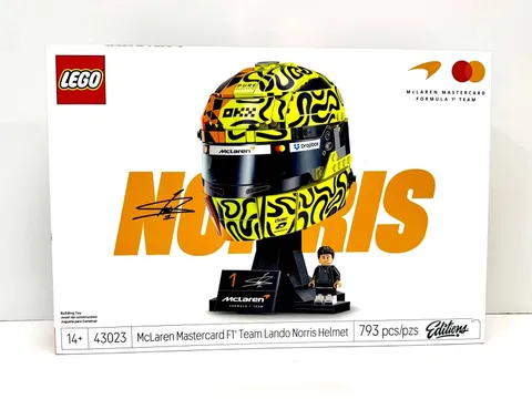 Lego Editions: McLaren Mastercard F1 Team Lando Norris Helmet (#43023) | *NEW*