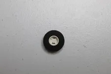 LEGO Tire 56890 24x12R Balloon and (6014B) Wheel Rim White