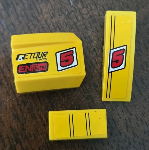 Lot Of 3 LEGO Replacement Pieces For Set 8122 Desert Viper - OG Stickers