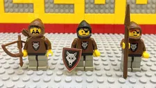 LEGO Minifigure Lot Wolfpack Renegades Wolf Soldier shield Set Castle