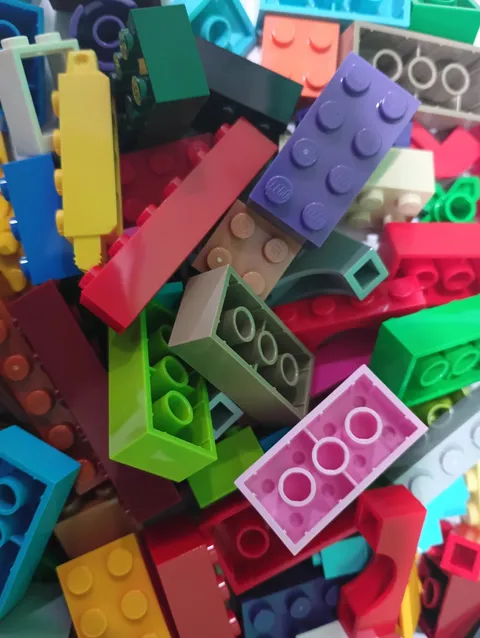 LEGO SORTED BY COLOR – 200+ GENUINE LEGO PIECES – CHOOSE YOUR COLOR – Ships FREE