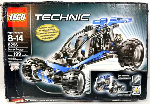 LEGO 8296 TECHNIC: Dune Buggy 100% Verified Complete w Manual Box Tractor