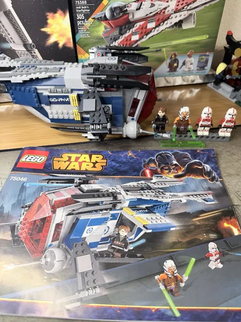 Lego Star Wars 75046 | Coruscant Police Gunship | Complete W/ mini figs & instr