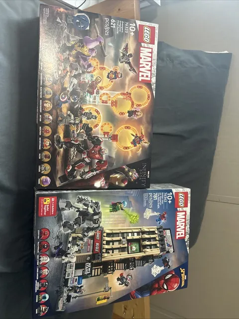 LEGO Marvel Avengers: Endgame Final Battle 76323 AND Set 76342 The Daily Bugle