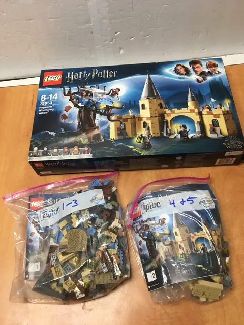 LEGO Harry Potter: Hogwarts Whomping Willow 75953 100% Complete With Minifigures