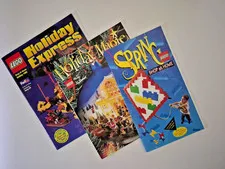 LEGO 1990s Catalogs Lot of 3 Vintage Brochures And Pamphlets 