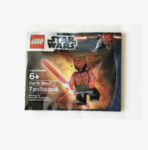 LEGO 5000062 Star Wars Darth Maul Minifigure Polybag Retired Rare New