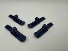 LEGO Part 15540 - Dark Blue Helicopter Landing Ski - 4pcs