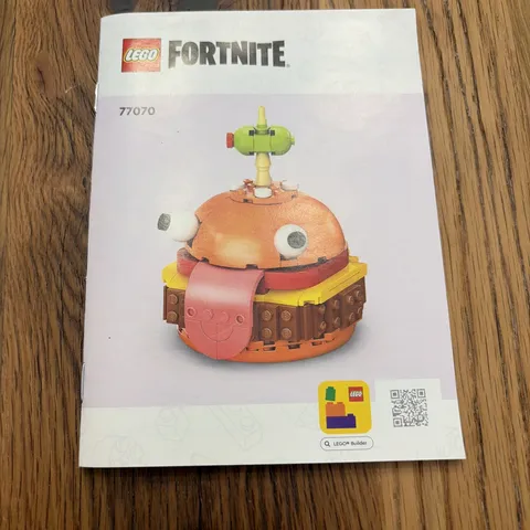 LEGO Fortnite: Durrr Burger (77070) Manual ONLY