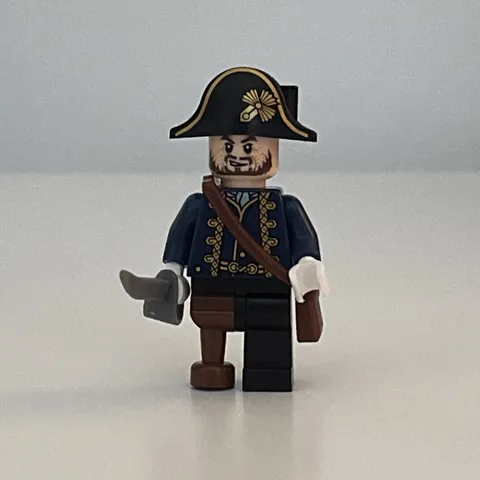 LEGO ®-Minifigure Pirate Hector Barbossa  Set 4192 Fountain of Youth Peg Leg