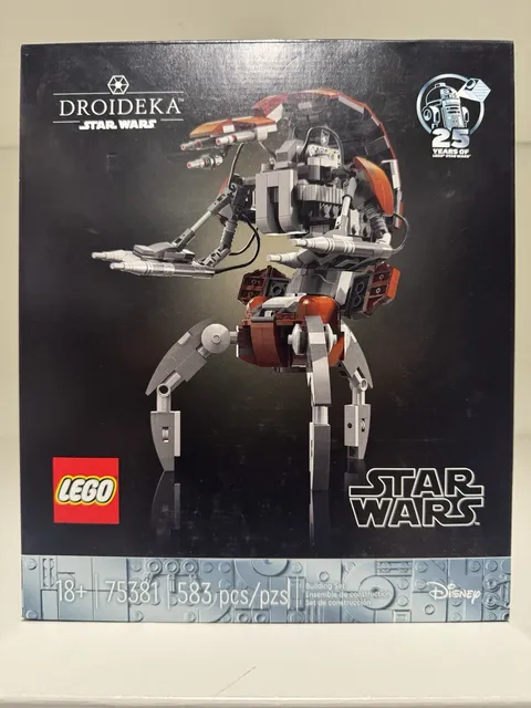 LEGO Star Wars Droideka 75381 583 pcs 18+ Box Display Stand Included