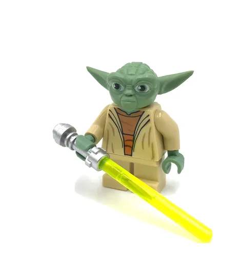 LEGO Yoda White Hair 75002 minifigure Star Wars Clone Wars Jedi