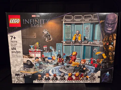 LEGO 76216 - Marvel: Iron Man Armoury - Brand New! Fast Shipping!