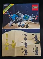 Lego Legoland Instruction Manual 6931 Stat Patroller Vintage