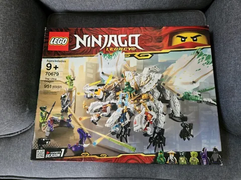 LEGO 70679 Ninjago The Ultra Dragon Open Box Sealed Bags Retired 