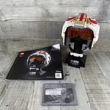 LEGO Star Wars: Luke Skywalker (Red Five) Helmet (75327) Pre-Owned Comp W/Manual