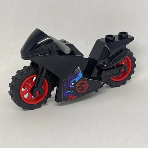 LEGO 2018 Ninjago Motorcycle Motorbike Dirt Bike Dragon Pattern Discontinued A1