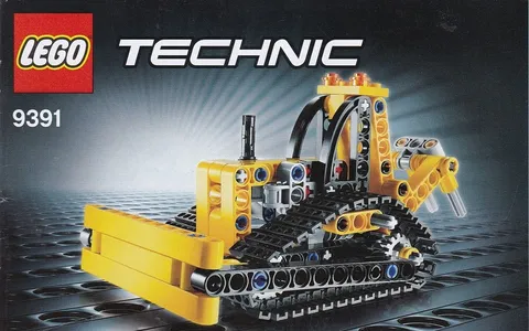 LEGO #9391 INSTRUCTION MANUAL ONLY Technic Bulldozer