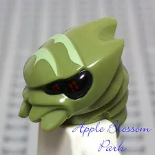 NEW Lego Alien Buggoid Olive Green HELMET Galaxy Squad Space Minifig 70706