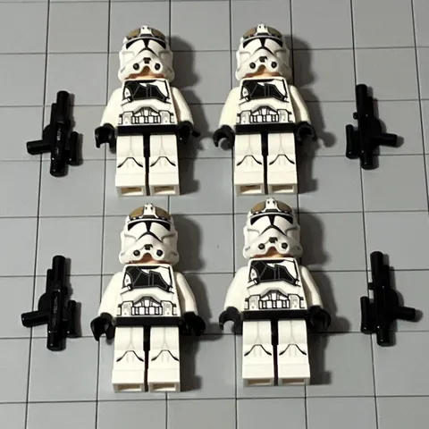 2017 LEGO Star Wars Clone Trooper Gunner Minifigure SW0837 75182 Phase 2 E9 68