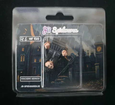 JB Toys Macabre Heiress 46/150 Wednesday Addams Inspired Collectible Figure