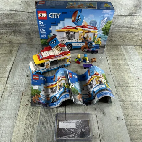 LEGO City 60253 Ice Cream Truck 100% Complete W/Box, Manual, Figures Pre-Owned
