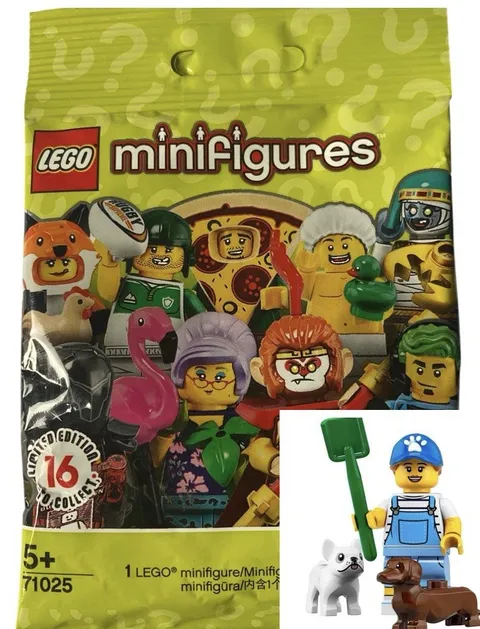 Lego 71025 Series 19 Dog Sitter #9 Minifigure NEW & SEALED CMF RETIRED RARE Toy