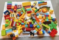 LEGO Duplo Bulk Lot Multicolor Bricks & Pieces Vehicle Pet Etc. Over 3#
