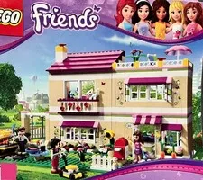 Lego Friends Olivia's House 3315 Mansion with 3 Mini Figures No box