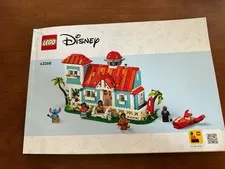 LEGO Disney Lilo and Stitch Beach House 43268 No Bricks