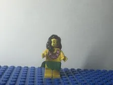 Lego Minifigure col033 Hula Dancer 