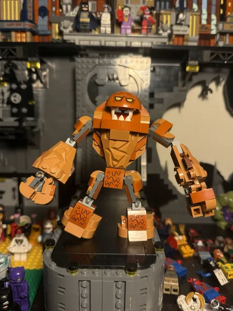 LEGO Batman Batcave Clayface Invasion 76122 Clayface Mech ONLY