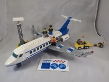 Lego Passenger Plane Airplane 3181  1/2 Instructions Minifigures City Collection