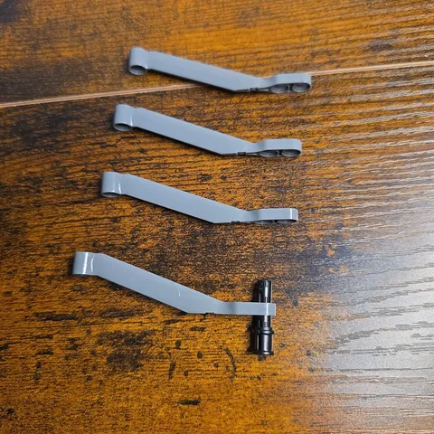 LEGO TECHNIC WISHBONE SUSPENSION ARM (4 PCS) Dark Bluish Gray 32294!!