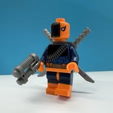 LEGO Deathstroke Minifigure SH0194 76034 DC Batman Harbor Pursuit (Slade Wilson)